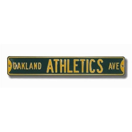 AUTHENTIC STREET SIGNS Authentic Street Signs 30121 Oakland Athletics Avenue Street Sign 30121